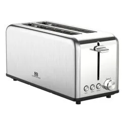 Smith & Nobel 4 Slice Stainless Steel Long Toaster With Anti-Jam Function TM8230