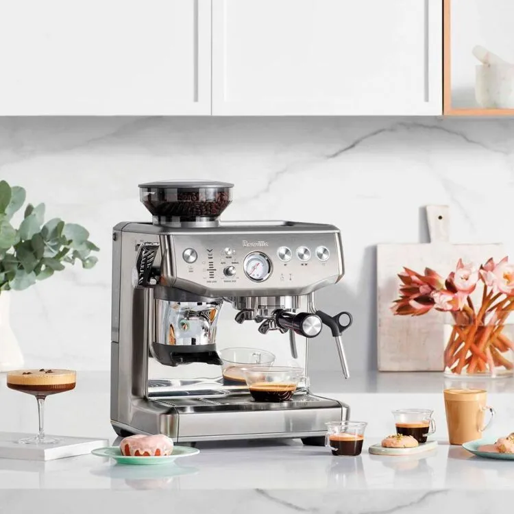 Breville Barista Express Impress Stainless Steel Coffee Machine
