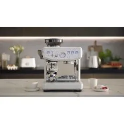 Breville Barista Express Impress Sea Salt Coffee Machine