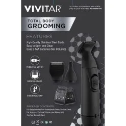 Vivitar Total Body Grooming Tool