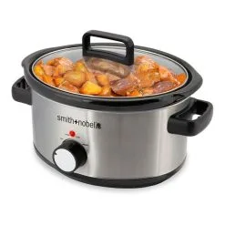 Smith & Nobel Slow Cooker Stainless Steel 3.5L