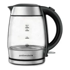 Smith & Nobel Glass Kettle Stainless Steel