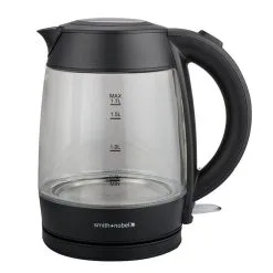 Smith & Nobel Glass Kettle Black