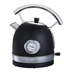 Smith & Nobel Retro Kettle Black 1.8L
