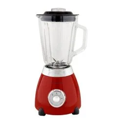 Smith & Nobel Retro Blender Red 1.5L