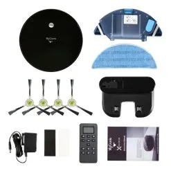 My Genie Mygenie Xsonic Wifi H20 Robot Vacuum Cleaner Black 10003702